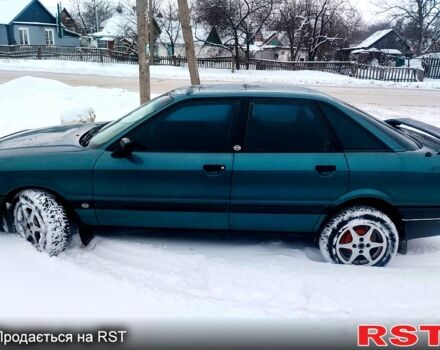 Зеленый Ауди 80, объемом двигателя 1.6 л и пробегом 0 тыс. км за 1550 $, фото 5 на Automoto.ua