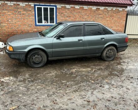 Зеленый Ауди 80, объемом двигателя 1.6 л и пробегом 200 тыс. км за 2000 $, фото 1 на Automoto.ua