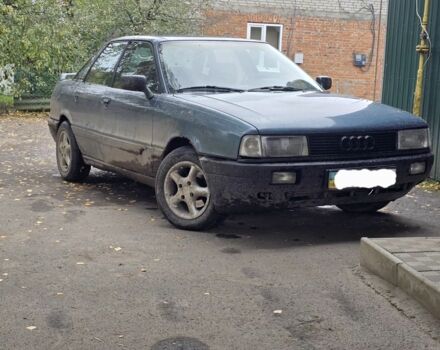 Зеленый Ауди 80, объемом двигателя 2 л и пробегом 300 тыс. км за 2200 $, фото 2 на Automoto.ua