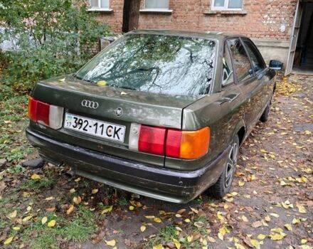 Ауди 80 1991 в Полтаве на Automoto.ua Зеленый Ауди 80, объемом двигателя 0 л и пробегом 340 тыс. км за 1150 $, фото 1 на Automoto.ua