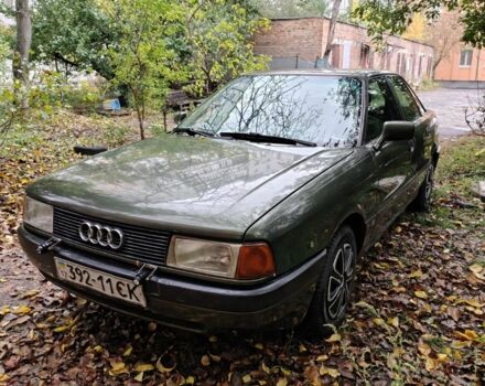 Ауди 80 1991 в Полтаве на Automoto.ua Зеленый Ауди 80, объемом двигателя 0 л и пробегом 340 тыс. км за 1150 $, фото 3 на Automoto.ua