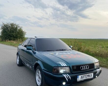 Зеленый Ауди 80, объемом двигателя 2.8 л и пробегом 420 тыс. км за 3950 $, фото 5 на Automoto.ua