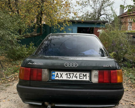 Зелений Ауді 80, об'ємом двигуна 2 л та пробігом 404 тис. км за 3100 $, фото 3 на Automoto.ua