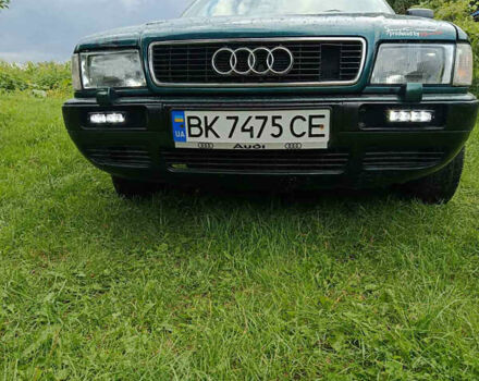 Зеленый Ауди 80, объемом двигателя 1.99 л и пробегом 300 тыс. км за 3750 $, фото 2 на Automoto.ua