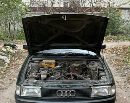 Зелений Ауді 80, об'ємом двигуна 2 л та пробігом 404 тис. км за 3100 $, фото 59 на Automoto.ua