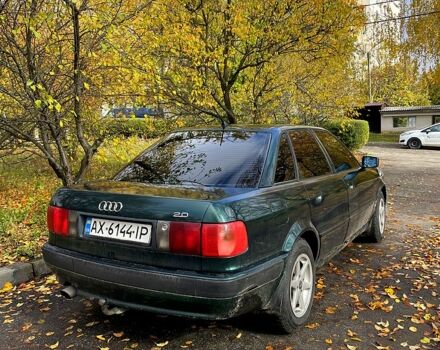 Зеленый Ауди 80, объемом двигателя 2 л и пробегом 300 тыс. км за 1850 $, фото 1 на Automoto.ua