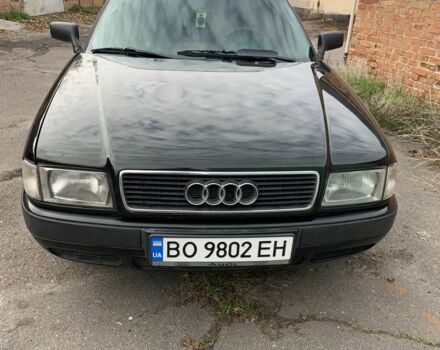 Зеленый Ауди 80, объемом двигателя 2 л и пробегом 356 тыс. км за 3000 $, фото 17 на Automoto.ua