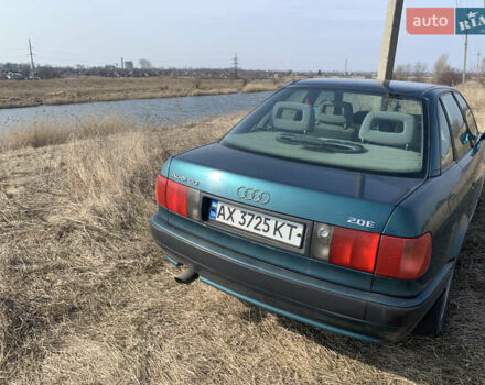 Зеленый Ауди 80, объемом двигателя 2 л и пробегом 50 тыс. км за 2500 $, фото 1 на Automoto.ua