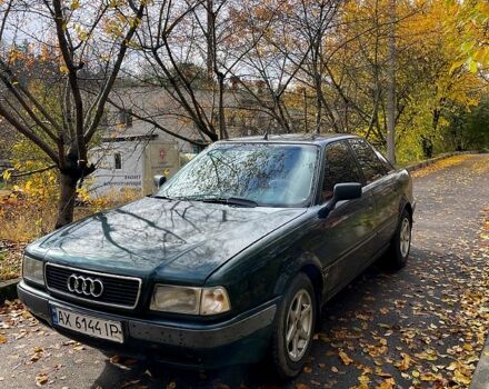 Зеленый Ауди 80, объемом двигателя 2 л и пробегом 300 тыс. км за 1850 $, фото 2 на Automoto.ua