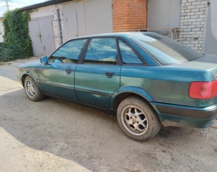 Зелений Ауді 80, об'ємом двигуна 2 л та пробігом 589 тис. км за 1211 $, фото 4 на Automoto.ua