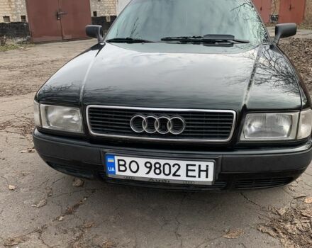 Зеленый Ауди 80, объемом двигателя 2 л и пробегом 356 тыс. км за 3000 $, фото 7 на Automoto.ua