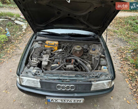 Зелений Ауді 80, об'ємом двигуна 2 л та пробігом 404 тис. км за 3100 $, фото 58 на Automoto.ua