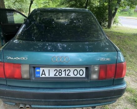 Зеленый Ауди 80, объемом двигателя 2 л и пробегом 250 тыс. км за 2400 $, фото 2 на Automoto.ua