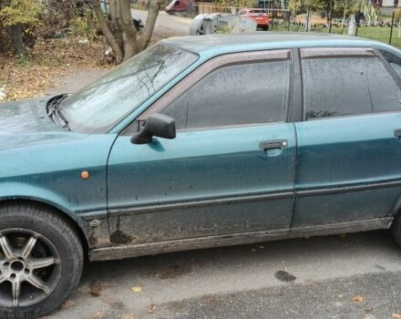 Зеленый Ауди 80, объемом двигателя 2.3 л и пробегом 450 тыс. км за 1065 $, фото 1 на Automoto.ua