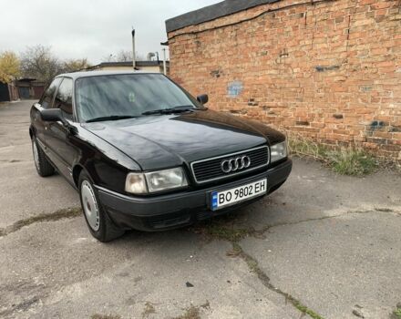 Зеленый Ауди 80, объемом двигателя 2 л и пробегом 356 тыс. км за 3000 $, фото 13 на Automoto.ua