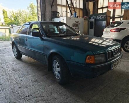 Зеленый Ауди 80, объемом двигателя 2.3 л и пробегом 290 тыс. км за 1500 $, фото 2 на Automoto.ua