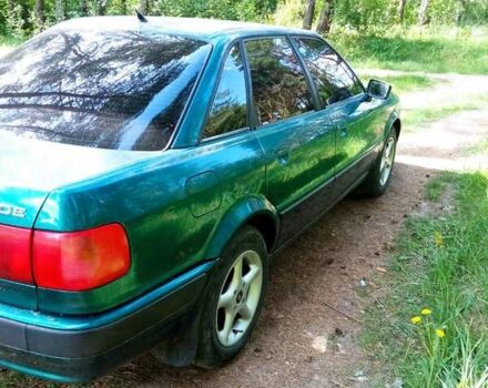 Зеленый Ауди 80, объемом двигателя 2 л и пробегом 277 тыс. км за 2100 $, фото 5 на Automoto.ua