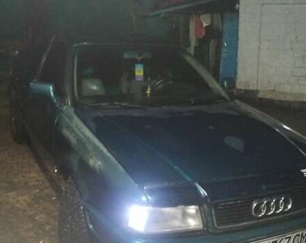 Зеленый Ауди 80, объемом двигателя 2.8 л и пробегом 550 тыс. км за 3300 $, фото 4 на Automoto.ua