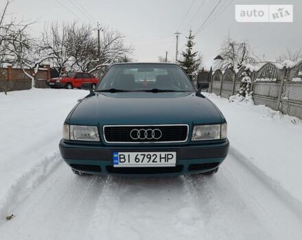 Зелений Ауді 80, об'ємом двигуна 2 л та пробігом 197 тис. км за 4100 $, фото 1 на Automoto.ua