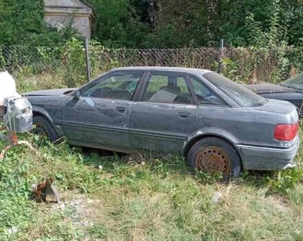 Зеленый Ауди 80, объемом двигателя 2 л и пробегом 244 тыс. км за 1150 $, фото 1 на Automoto.ua