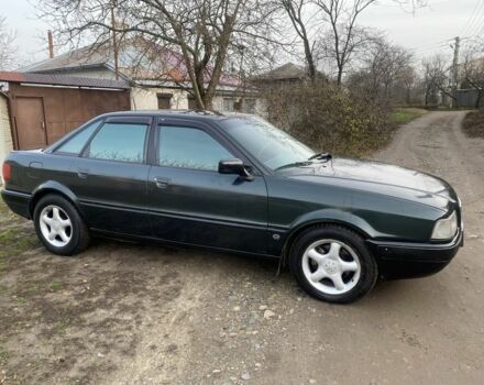 Зелений Ауді 80, об'ємом двигуна 2 л та пробігом 200 тис. км за 2200 $, фото 1 на Automoto.ua