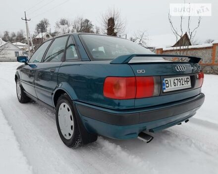 Зелений Ауді 80, об'ємом двигуна 2 л та пробігом 197 тис. км за 4100 $, фото 8 на Automoto.ua