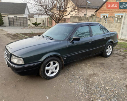 Зелений Ауді 80, об'ємом двигуна 2 л та пробігом 200 тис. км за 2200 $, фото 1 на Automoto.ua