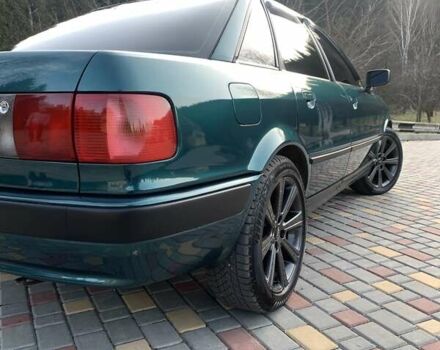 Зеленый Ауди 80, объемом двигателя 2.6 л и пробегом 359 тыс. км за 4500 $, фото 2 на Automoto.ua