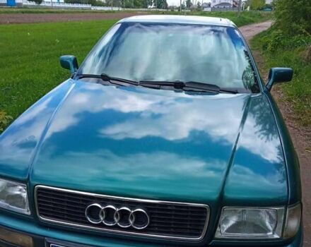 Зеленый Ауди 80, объемом двигателя 2 л и пробегом 277 тыс. км за 2100 $, фото 4 на Automoto.ua