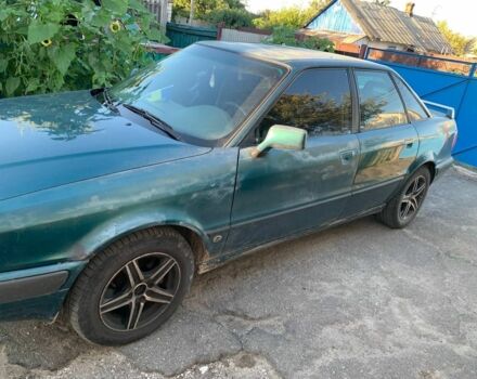 Зеленый Ауди 80, объемом двигателя 2.6 л и пробегом 3 тыс. км за 1100 $, фото 5 на Automoto.ua