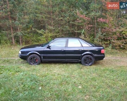 Зеленый Ауди 80, объемом двигателя 2 л и пробегом 352 тыс. км за 3000 $, фото 3 на Automoto.ua