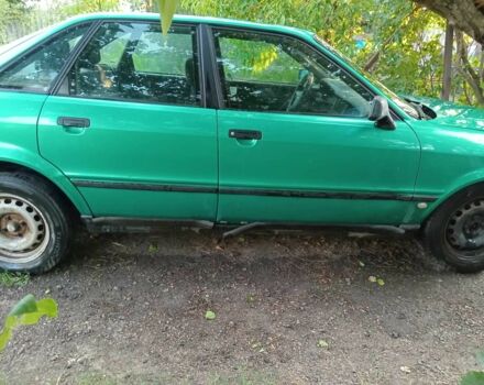 Зеленый Ауди 80, объемом двигателя 1.9 л и пробегом 400 тыс. км за 799 $, фото 2 на Automoto.ua