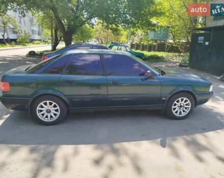 Зелений Ауді 80, об'ємом двигуна 2 л та пробігом 276 тис. км за 3500 $, фото 2 на Automoto.ua