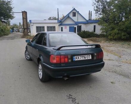 Зеленый Ауди 80, объемом двигателя 2 л и пробегом 300 тыс. км за 2400 $, фото 2 на Automoto.ua