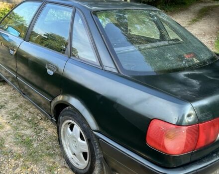Зеленый Ауди 80, объемом двигателя 2 л и пробегом 300 тыс. км за 1700 $, фото 2 на Automoto.ua