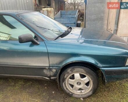 Зеленый Ауди 80, объемом двигателя 2 л и пробегом 310 тыс. км за 2500 $, фото 7 на Automoto.ua