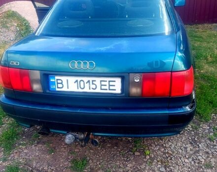 Зелений Ауді 80, об'ємом двигуна 2 л та пробігом 300 тис. км за 2300 $, фото 5 на Automoto.ua