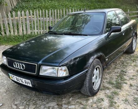 Зеленый Ауди 80, объемом двигателя 2 л и пробегом 300 тыс. км за 1700 $, фото 1 на Automoto.ua