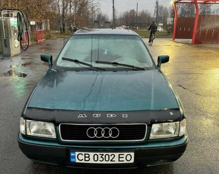Зеленый Ауди 80, объемом двигателя 2 л и пробегом 300 тыс. км за 3500 $, фото 8 на Automoto.ua
