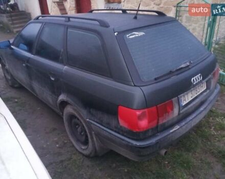 Зеленый Ауди 80, объемом двигателя 1.98 л и пробегом 460 тыс. км за 1000 $, фото 3 на Automoto.ua