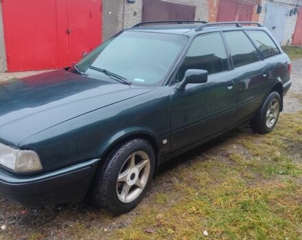 Зеленый Ауди 80, объемом двигателя 2.8 л и пробегом 327 тыс. км за 3200 $, фото 3 на Automoto.ua