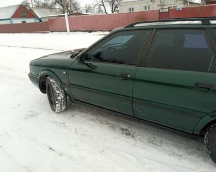 Зеленый Ауди 80, объемом двигателя 2 л и пробегом 56 тыс. км за 1350 $, фото 5 на Automoto.ua