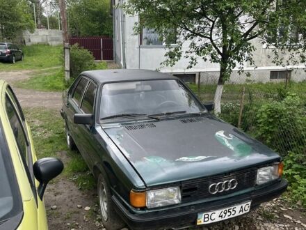 Ауді 80 1981 у Дрогобичі на Automoto.ua Зелений Ауді 80, об'ємом двигуна 1.6 л та пробігом 150 тис. км за 350 $, фото 1 на Automoto.ua