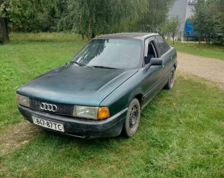 Зелений Ауді 80, об'ємом двигуна 1.8 л та пробігом 200 тис. км за 1250 $, фото 1 на Automoto.ua
