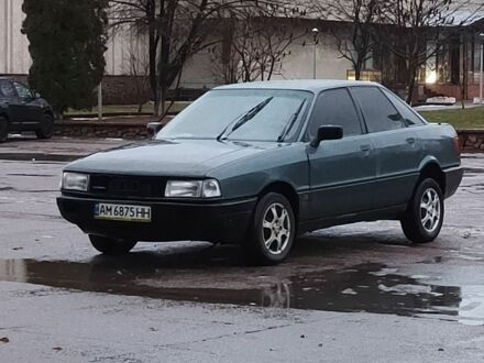 Ауди 80 1987 в Черняхове на Automoto.ua Зеленый Ауди 80, объемом двигателя 1.8 л и пробегом 188 тыс. км за 1650 $, фото 1 на Automoto.ua