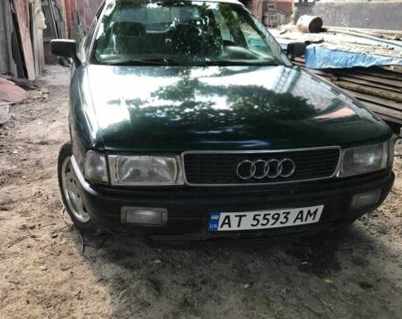 Зеленый Ауди 80, объемом двигателя 1.8 л и пробегом 300 тыс. км за 800 $, фото 1 на Automoto.ua