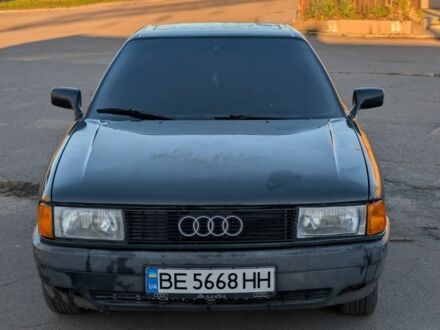 Зеленый Ауди 80, объемом двигателя 1.8 л и пробегом 180 тыс. км за 2350 $, фото 1 на Automoto.ua