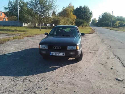 Зеленый Ауди 80, объемом двигателя 1.78 л и пробегом 200 тыс. км за 1200 $, фото 1 на Automoto.ua