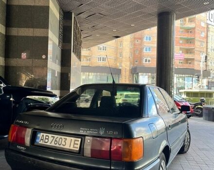 Зеленый Ауди 80, объемом двигателя 1.78 л и пробегом 372 тыс. км за 1399 $, фото 1 на Automoto.ua