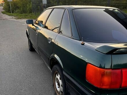 Зелений Ауді 80, об'ємом двигуна 1.8 л та пробігом 300 тис. км за 1500 $, фото 1 на Automoto.ua